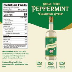 Sugar Free Peppermint Coffee Syrup