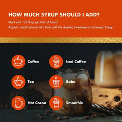 Sugar Free Salted Caramel Coffee Syrup