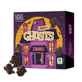 Dark Chocolate Peanut Butter Ghosts