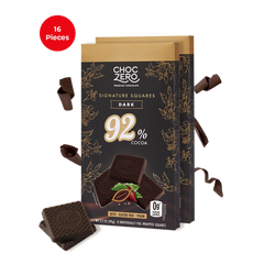 92% Dark Chocolate Squares