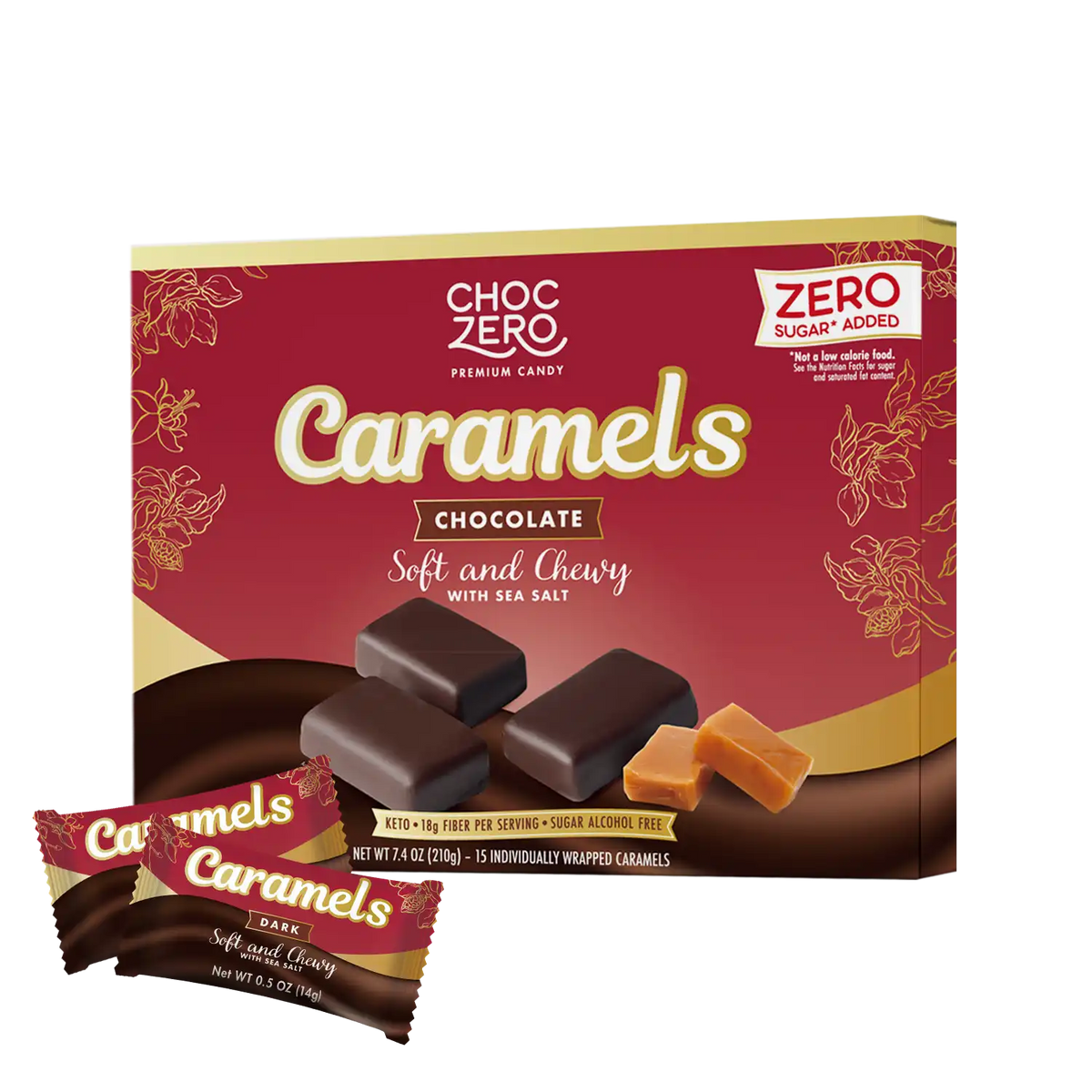 Dark Chocolate Covered Caramels