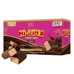 Dark Chocolate Raspberry Hi-Jinx Bars