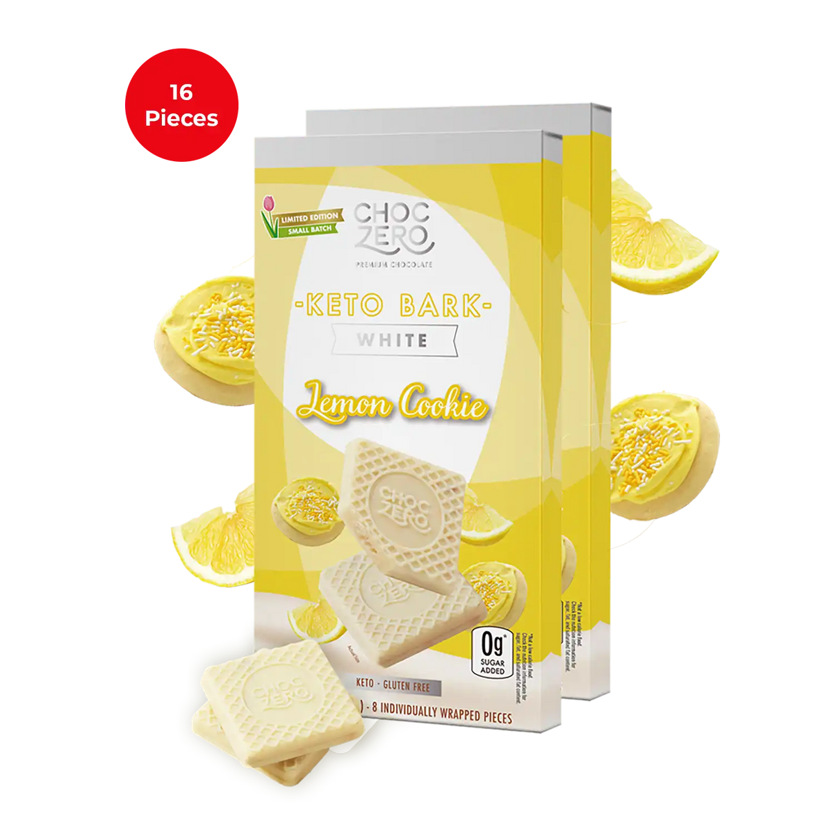 White Chocolate Lemon Cookie Keto Bark