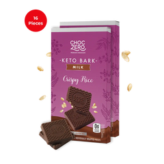 Milk Chocolate Crispy Rice Keto Bark