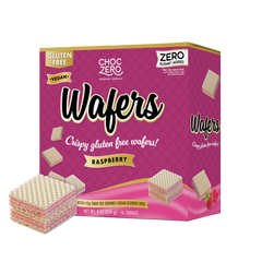 Raspberry Wafer Cookies